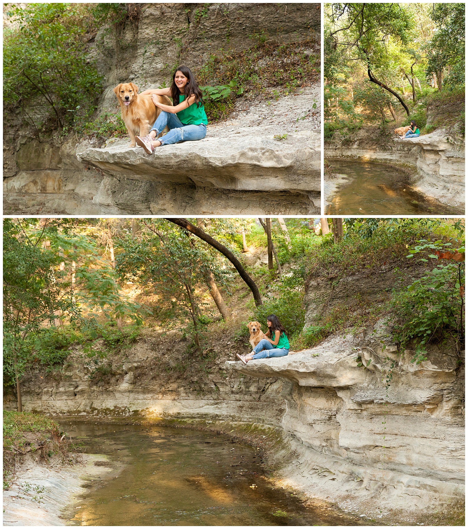 Casual photoshoot at Lakeside Park in Dallas Texas by Alyssa Grace Photography